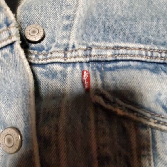 NWT LEVI'S EX BOYFRIEND TRUCKER JACKET - Picture 7 of 8